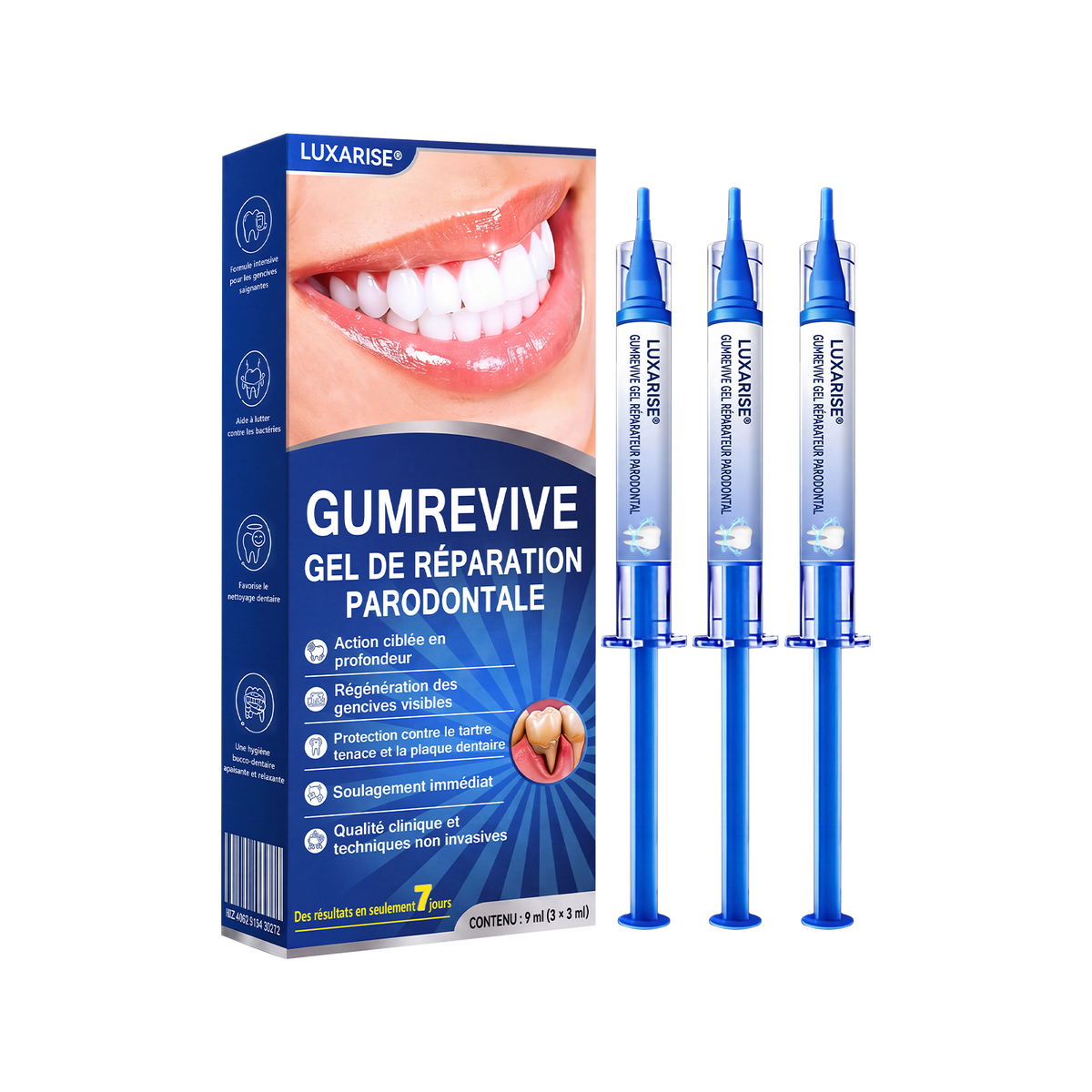🇫🇷🏅🦷🛡️𝐋𝐮𝐱𝐚𝐫𝐢𝐬𝐞® GumRevive Gel Réparateur Parodontal