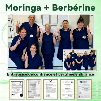 Magasin Officiel |  Luxarise® Moringa & Bérbérine 10-en-1 Patch Nanomicro-aiguilles Avancé👩‍⚕️ (Une application quotidienne, résultats visibles en 7 jours) ✅ Obésité, Diabète, Apnée du sommeil, Problèmes articulaires🍃